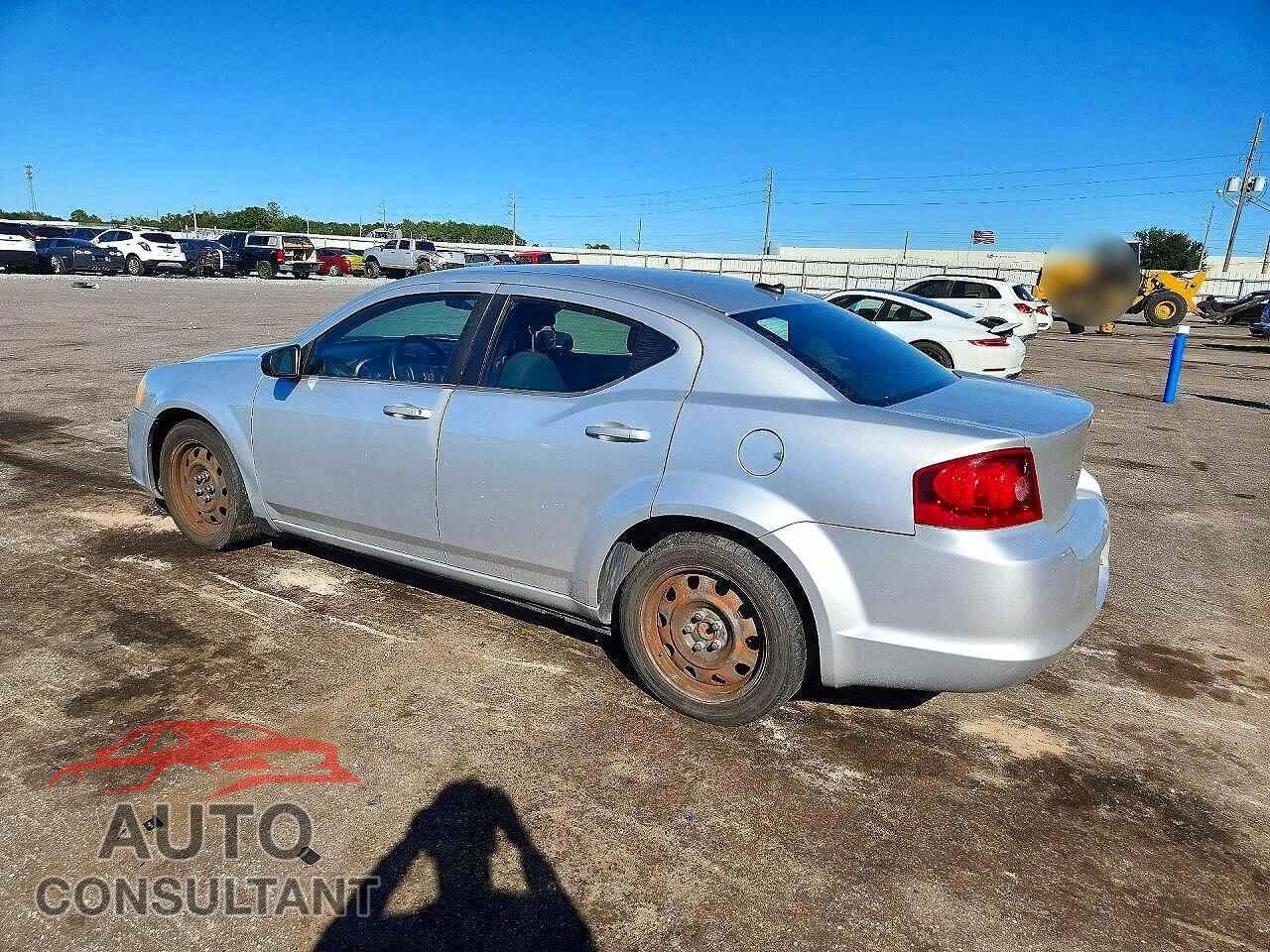 DODGE AVENGER 2012 - 1C3CDZAB3CN192855