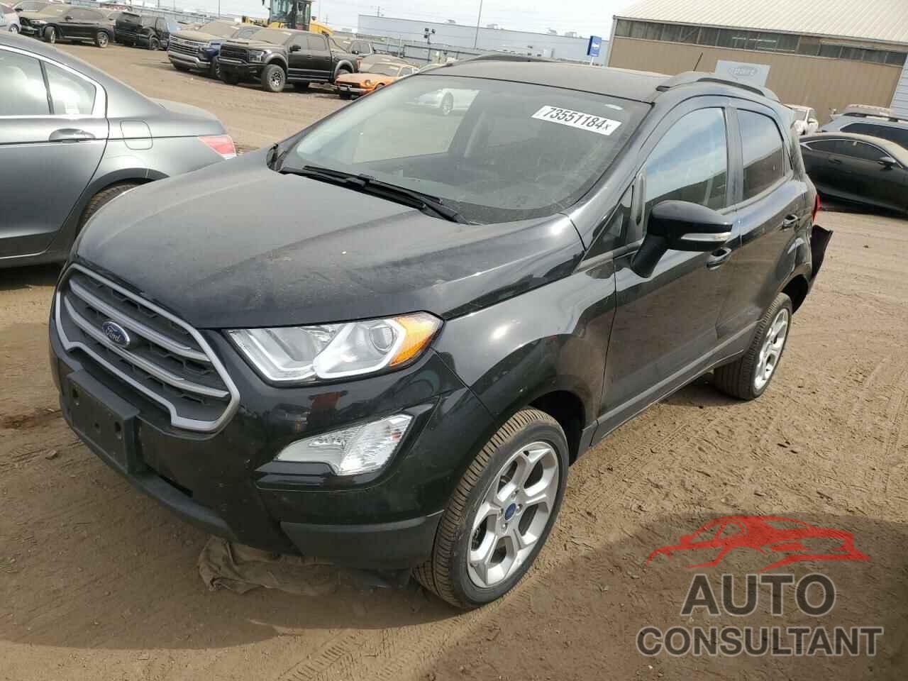 FORD ECOSPORT 2022 - MAJ6S3GL5NC458764