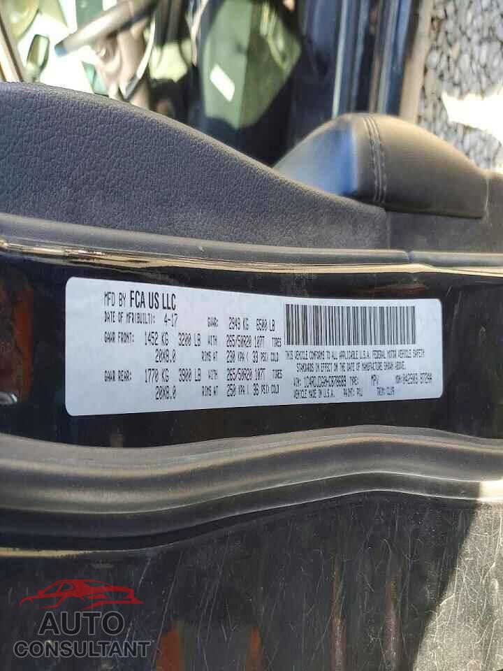 DODGE DURANGO 2017 - 1C4RDJDG0HC878689