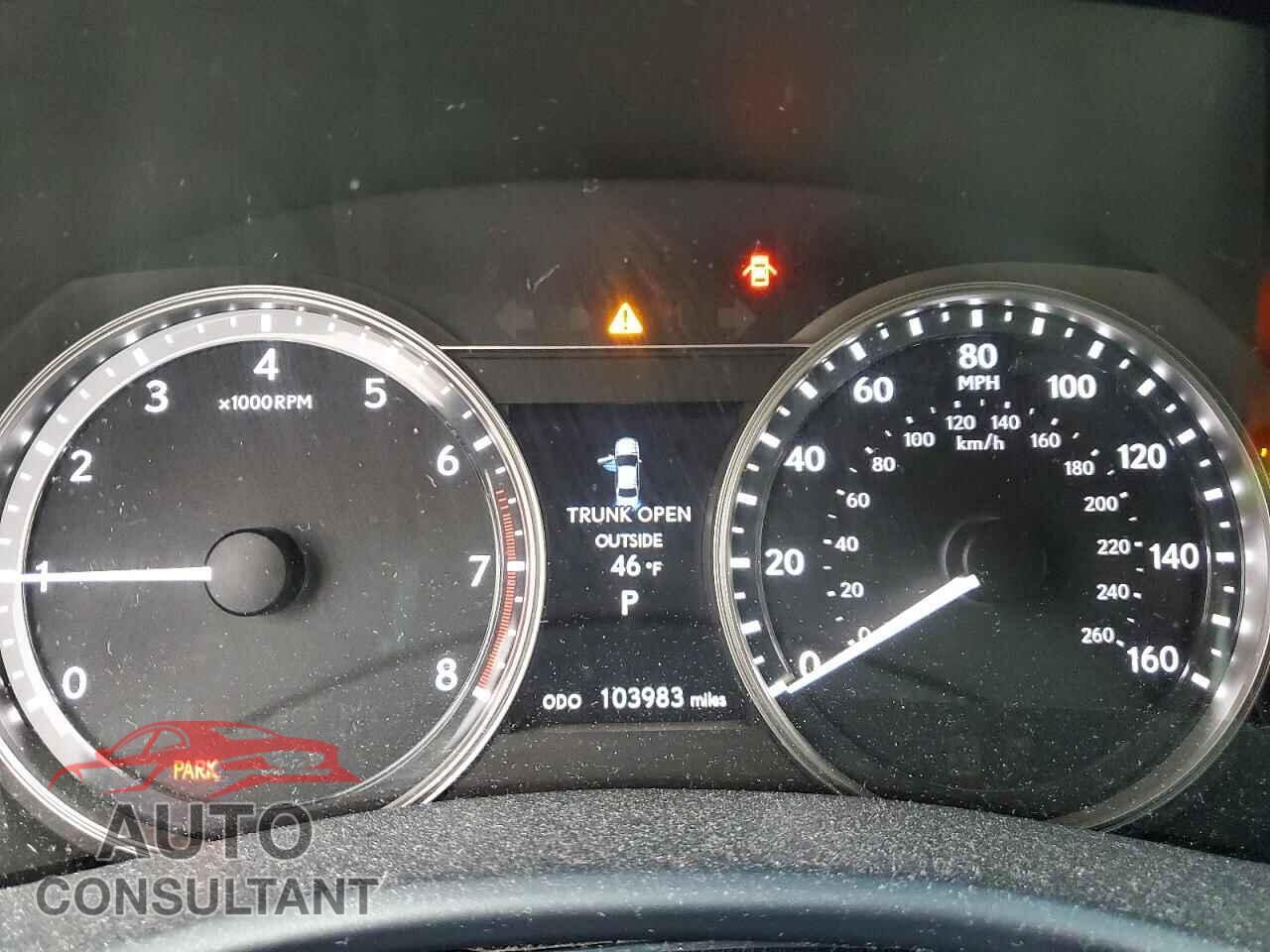 LEXUS GS350 2015 - JTHBE1BL5FA002934