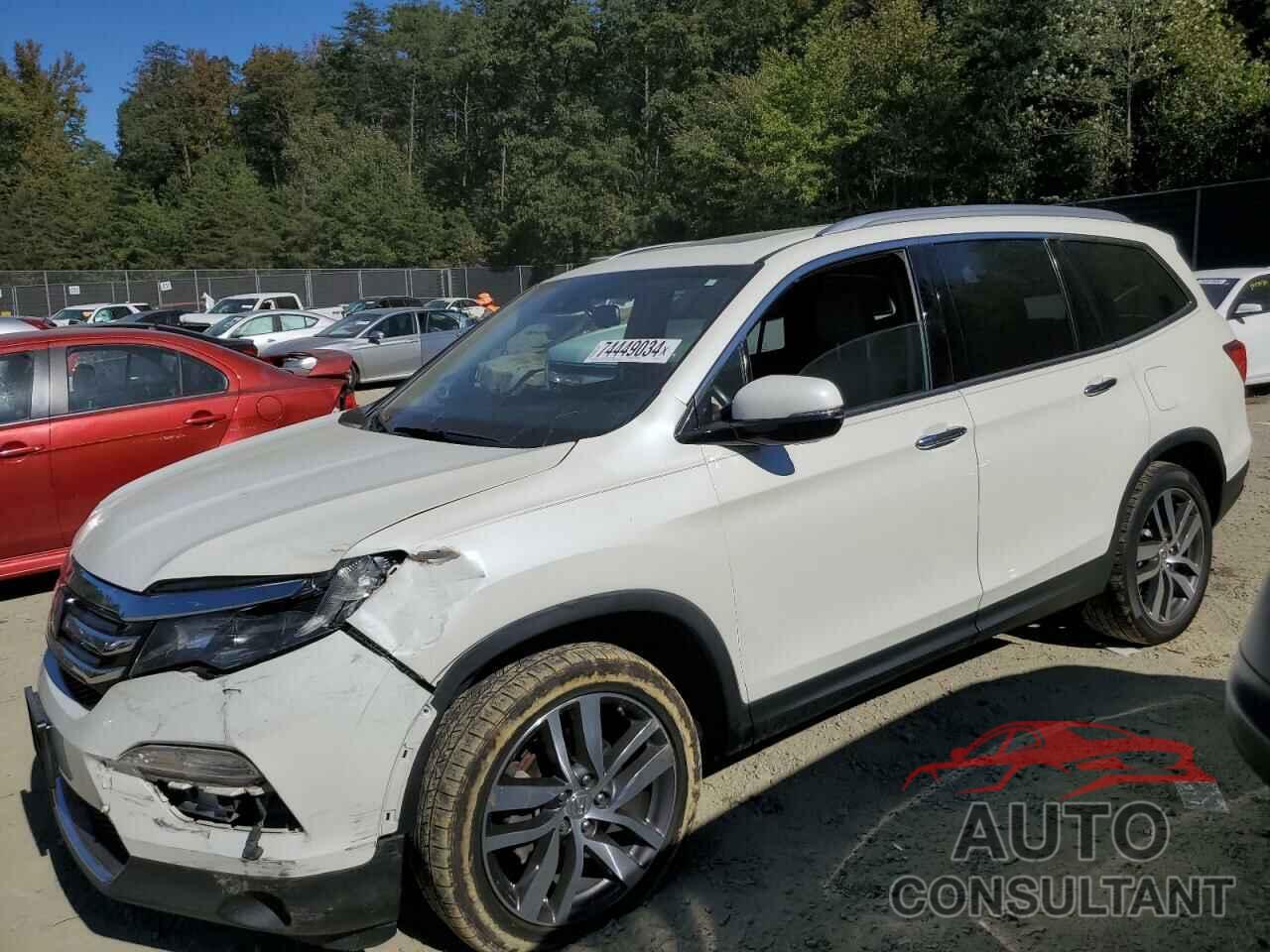 HONDA PILOT 2016 - 5FNYF6H9XGB091152