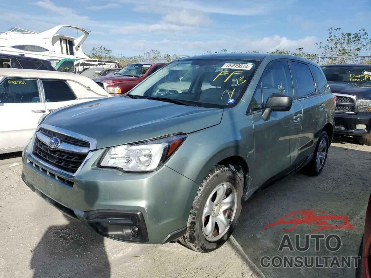 SUBARU FORESTER 2017 - JF2SJAAC7HH507884