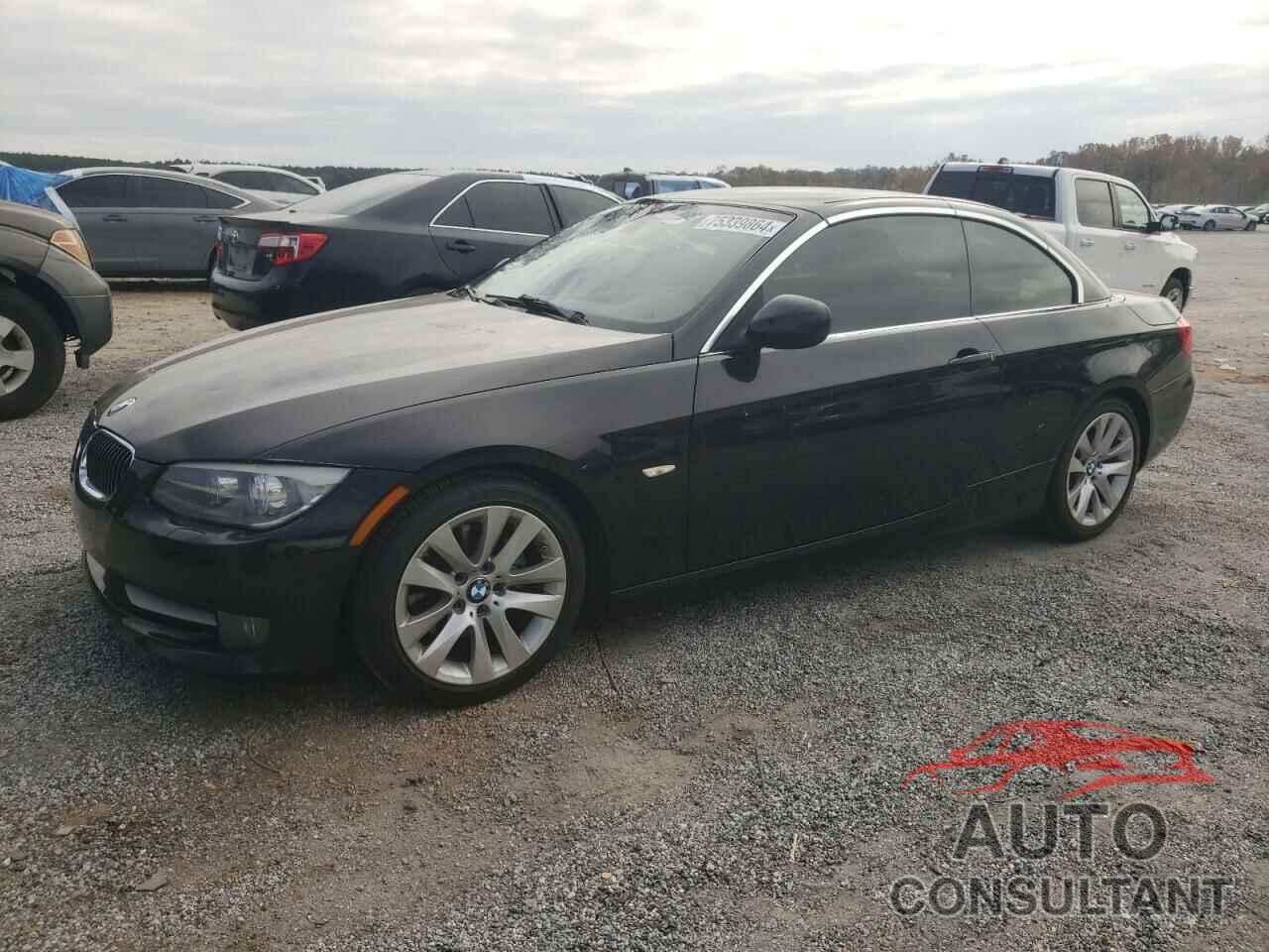 BMW 3 SERIES 2013 - WBADW3C52DJ525860