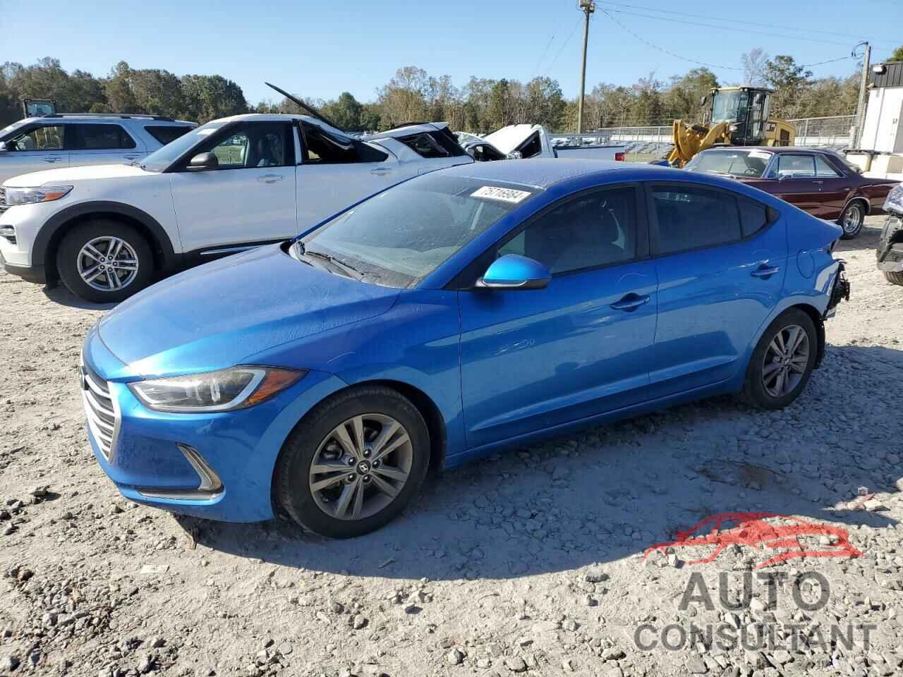 HYUNDAI ELANTRA 2017 - 5NPD84LF9HH053974