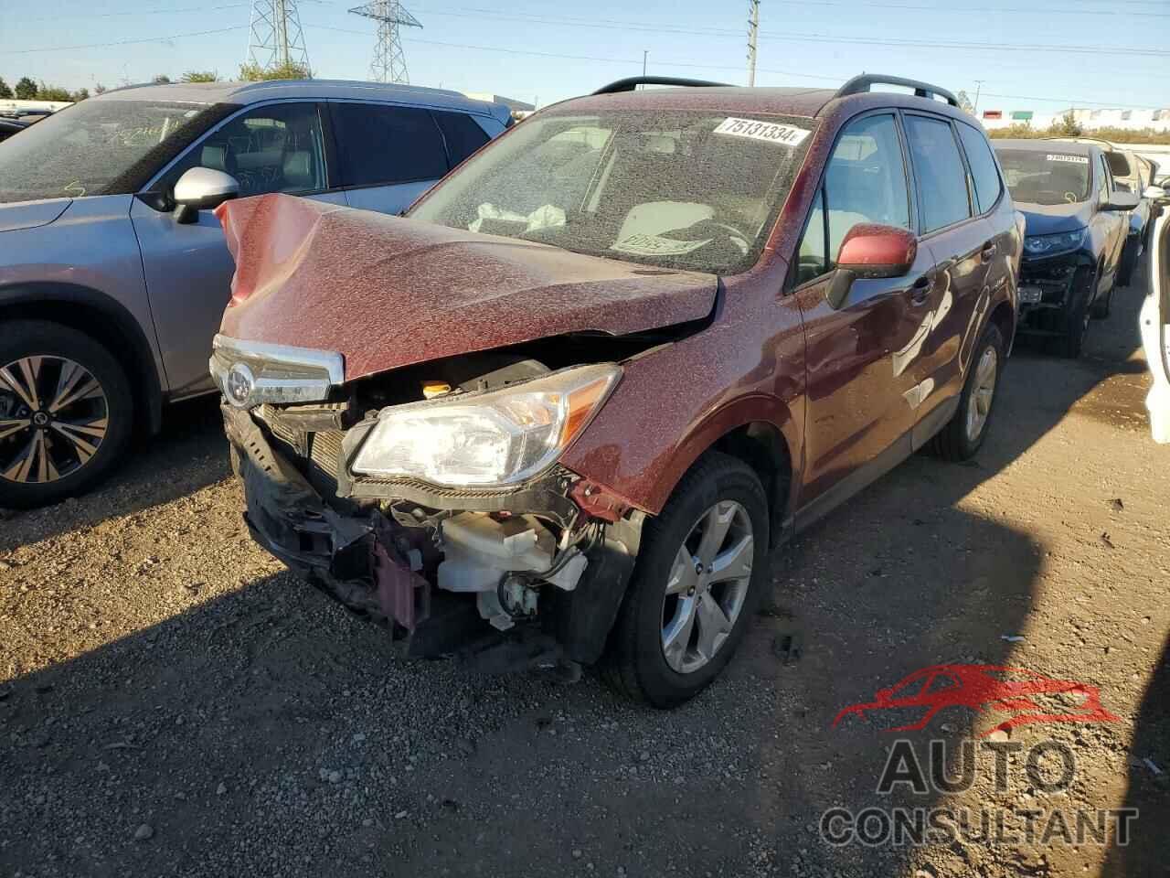 SUBARU FORESTER 2014 - JF2SJAEC2EH455361