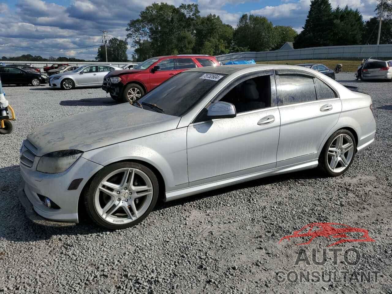 MERCEDES-BENZ C-CLASS 2009 - WDDGF56X99R054748