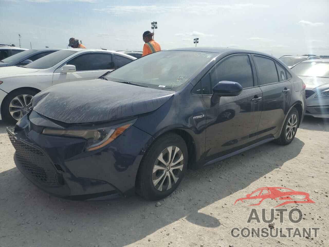 TOYOTA COROLLA 2021 - JTDEAMDE4MJ001040