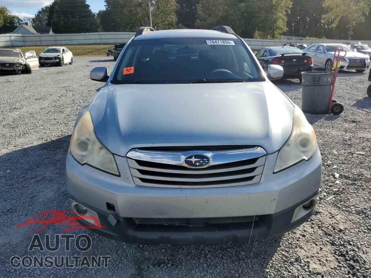 SUBARU OUTBACK 2012 - 4S4BRCCC6C3232803