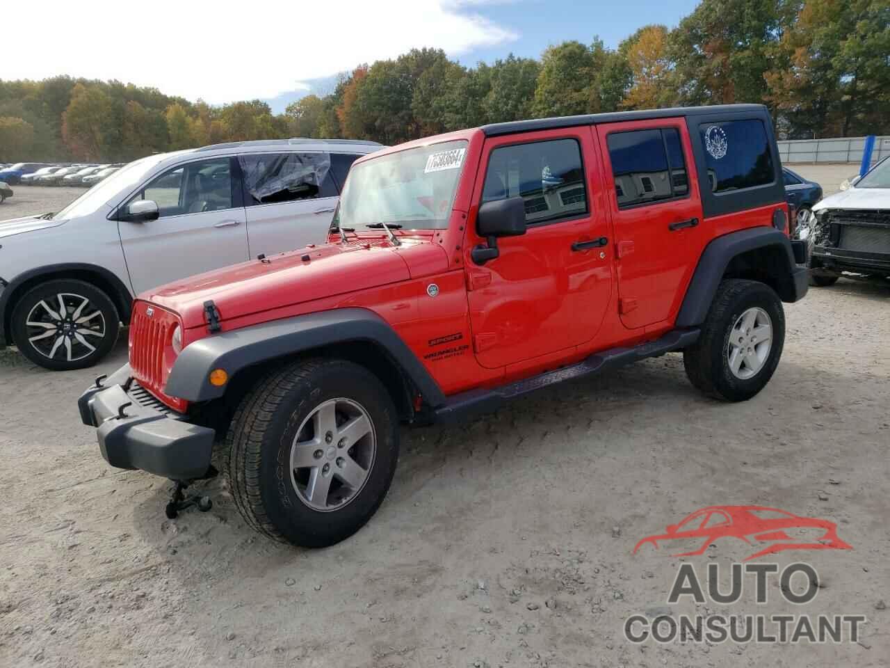 JEEP WRANGLER 2017 - 1C4BJWDG3HL566048