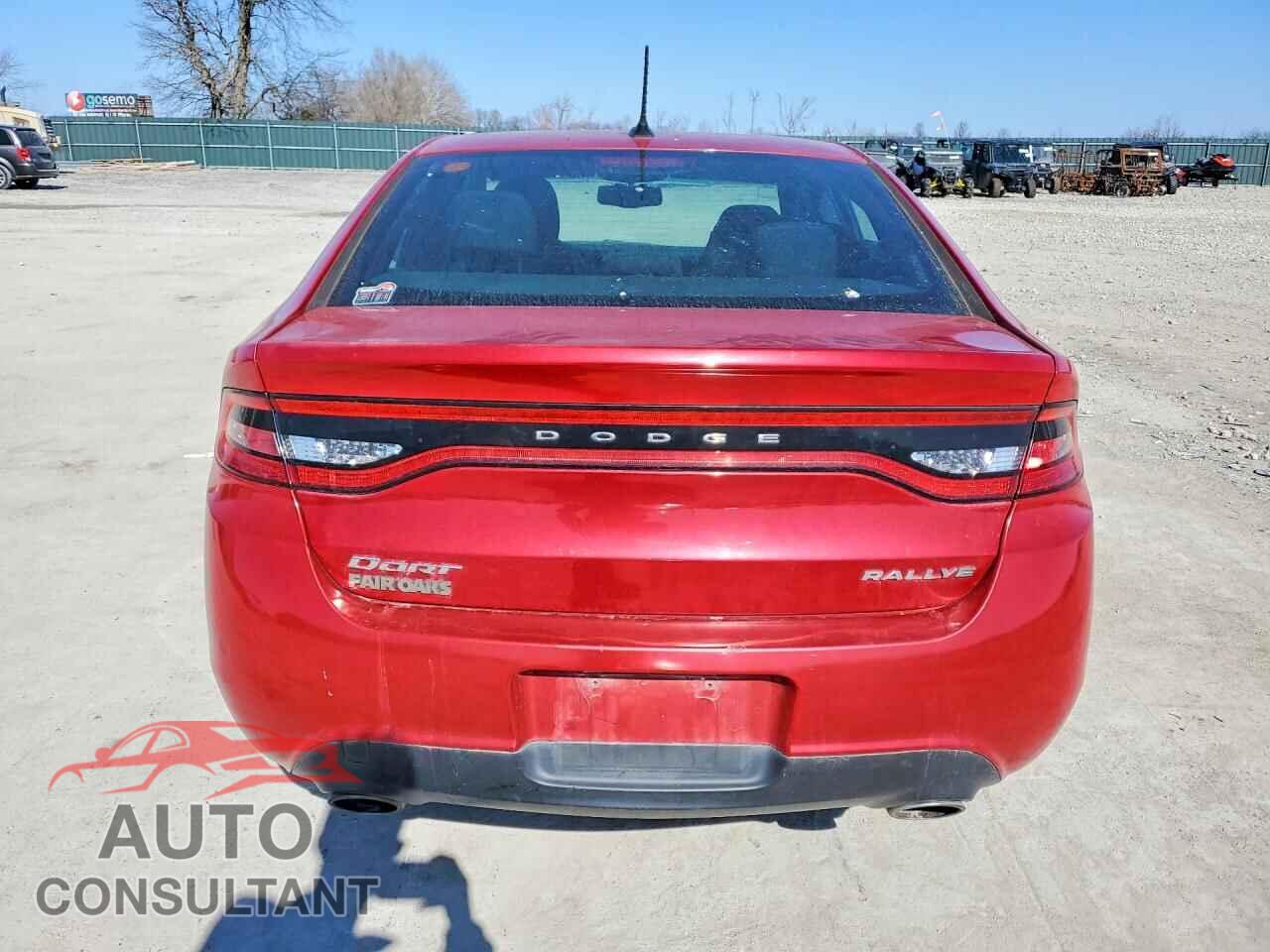 DODGE DART 2013 - 1C3CDFBA2DD103207