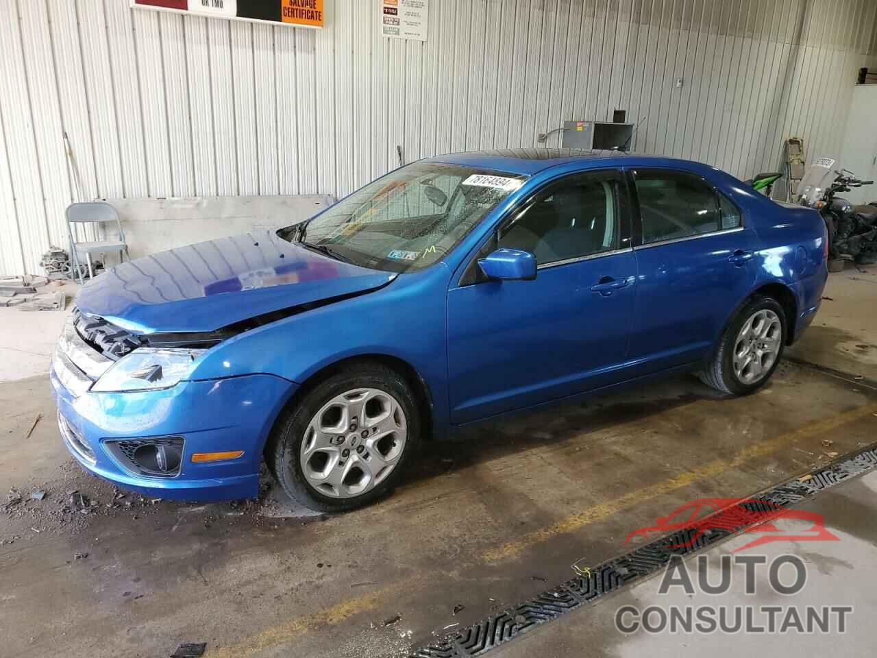 FORD FUSION 2011 - 3FAHP0HA8BR102537