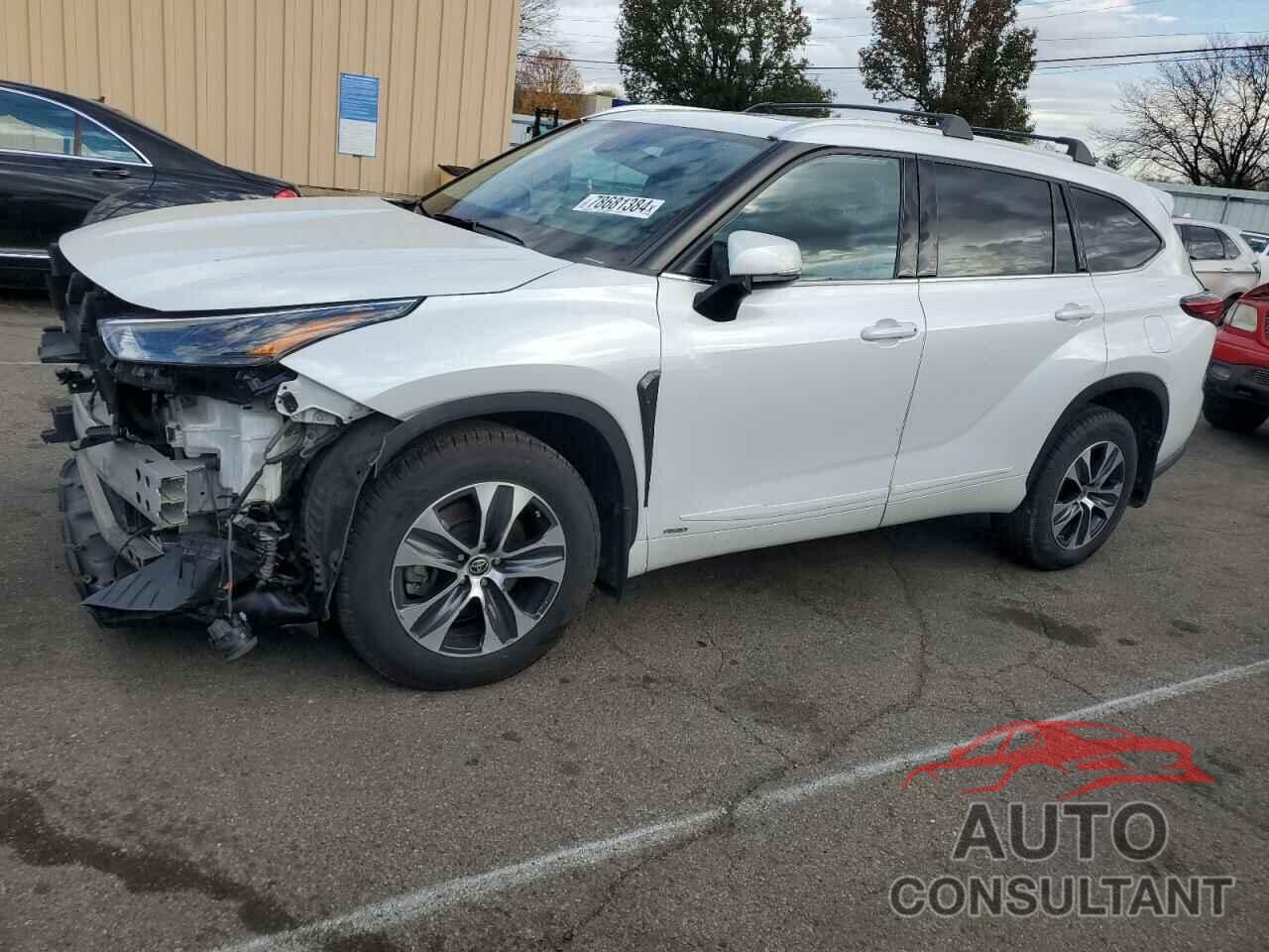 TOYOTA HIGHLANDER 2022 - 5TDGBRCH2NS541277