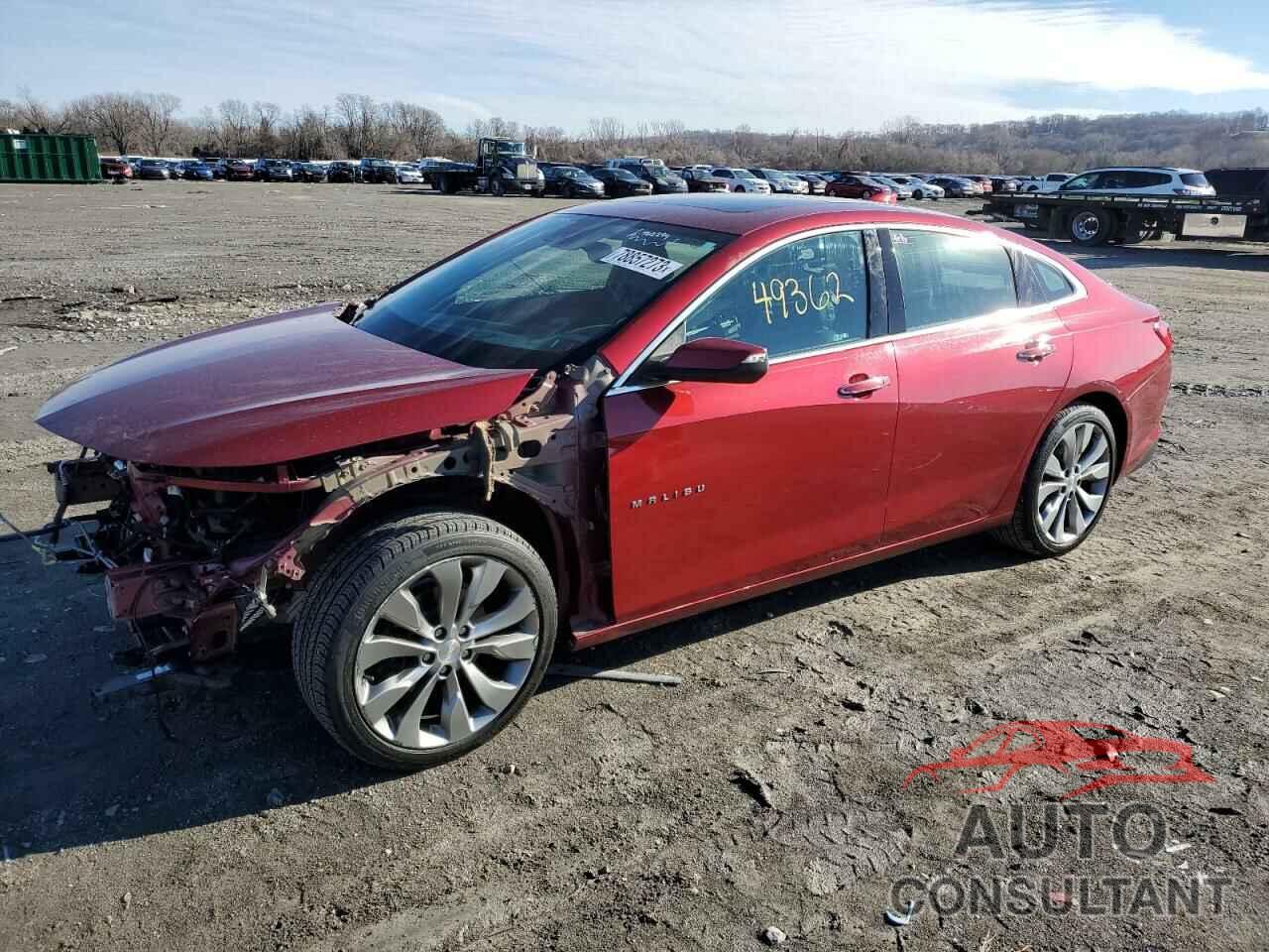 CHEVROLET MALIBU 2018 - 1G1ZE5SX9JF258444