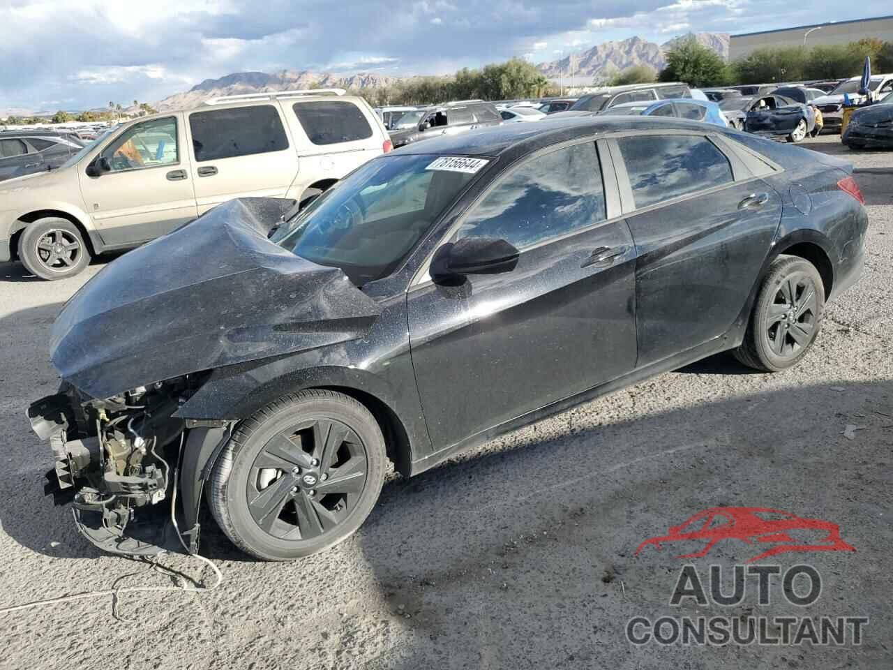 HYUNDAI ELANTRA 2022 - KMHLM4AGXNU313573