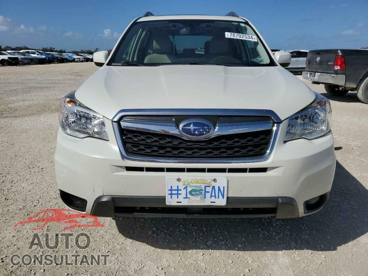 SUBARU FORESTER 2016 - JF2SJAFC1GH516409