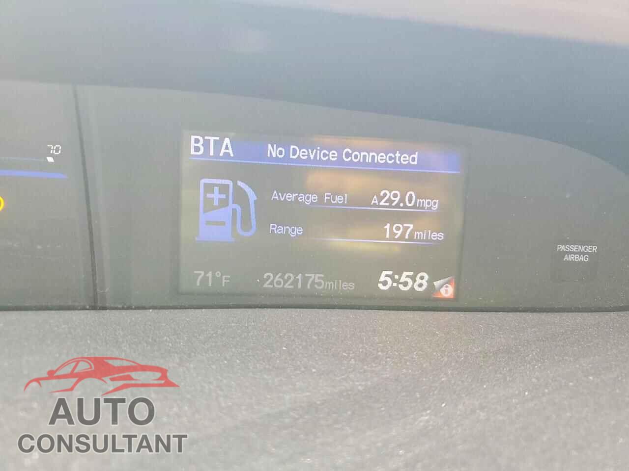 HONDA CIVIC 2013 - 19XFB2F86DE243385