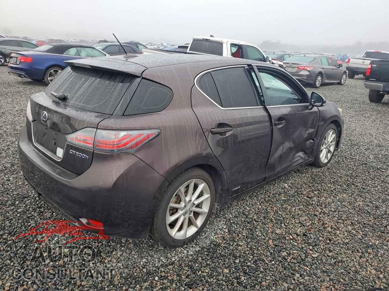LEXUS CT 200 2012 - JTHKD5BH2C2105028
