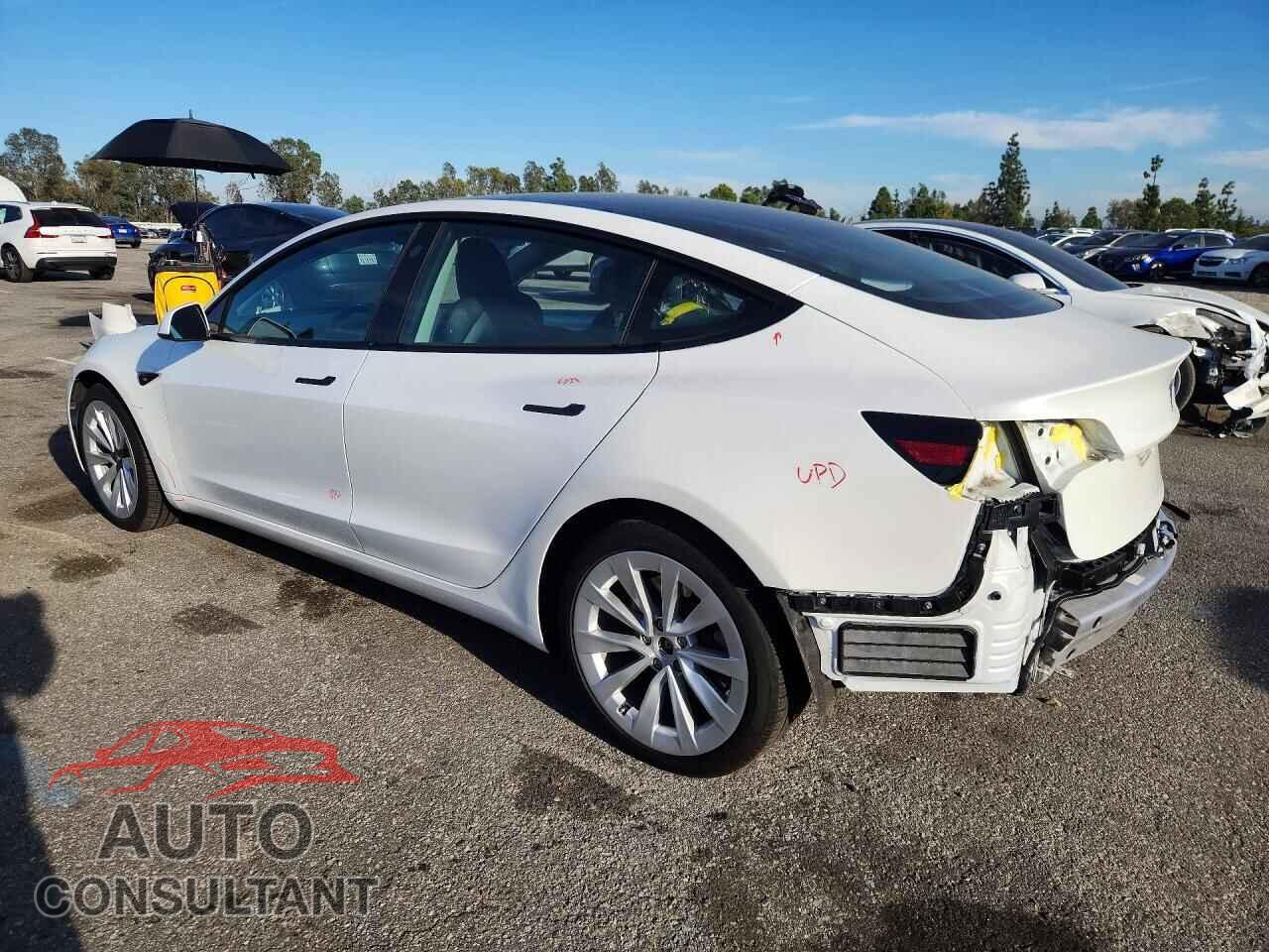 TESLA MODEL 3 2022 - 5YJ3E1EB4NF209541