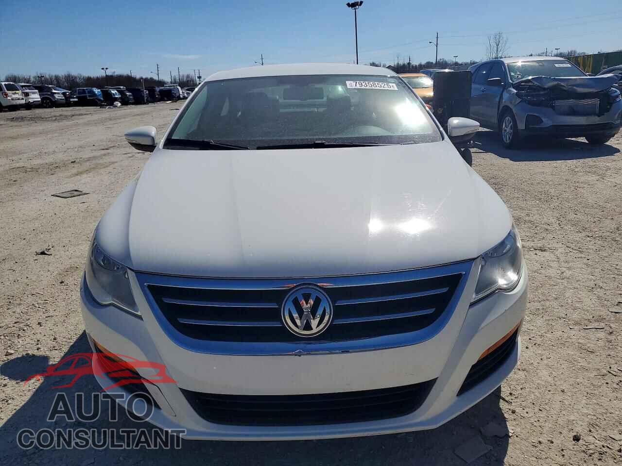 VOLKSWAGEN CC 2011 - WVWMN7AN4BE710983