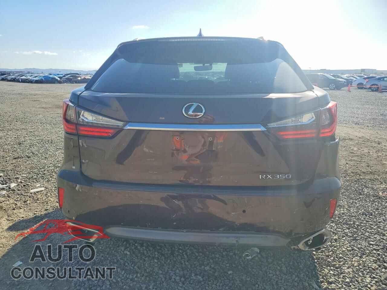 LEXUS RX350 2016 - 2T2ZZMCA6GC009080