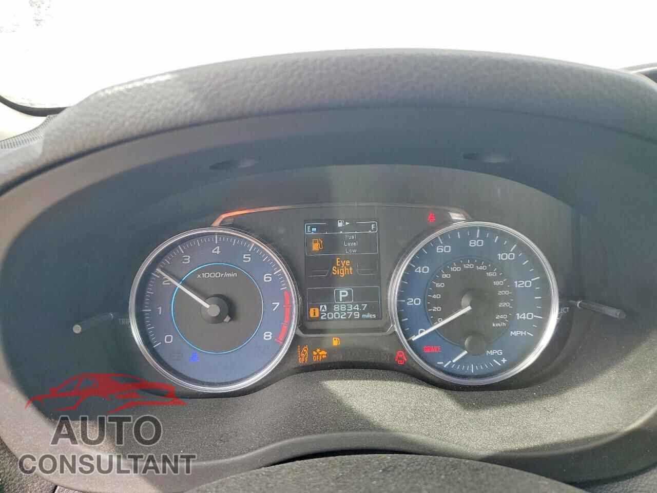 SUBARU XV 2015 - JF2GPAFC4F8245557