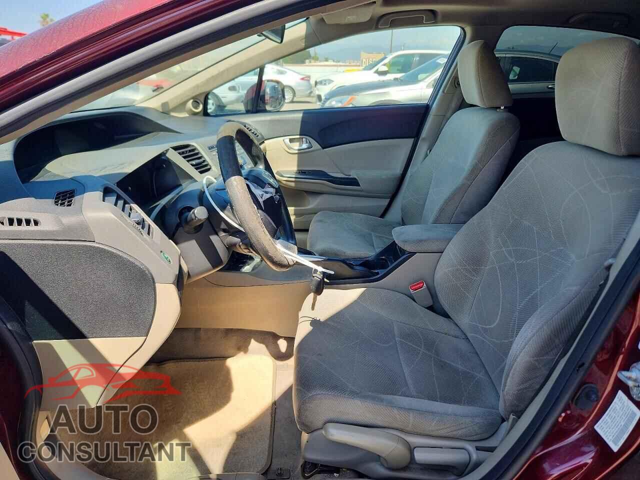 HONDA CIVIC 2012 - JHMFB2F82CS001400