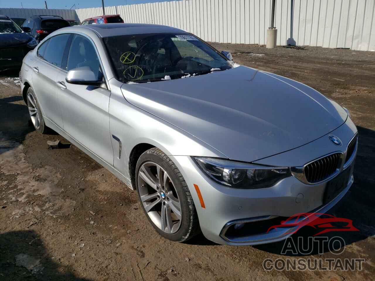 BMW 4 SERIES 2018 - WBA4J3C58JBG90870