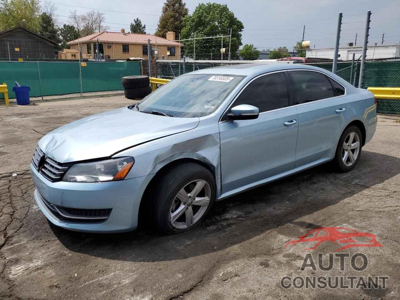 VOLKSWAGEN PASSAT 2013 - 1VWBN7A37DC045546