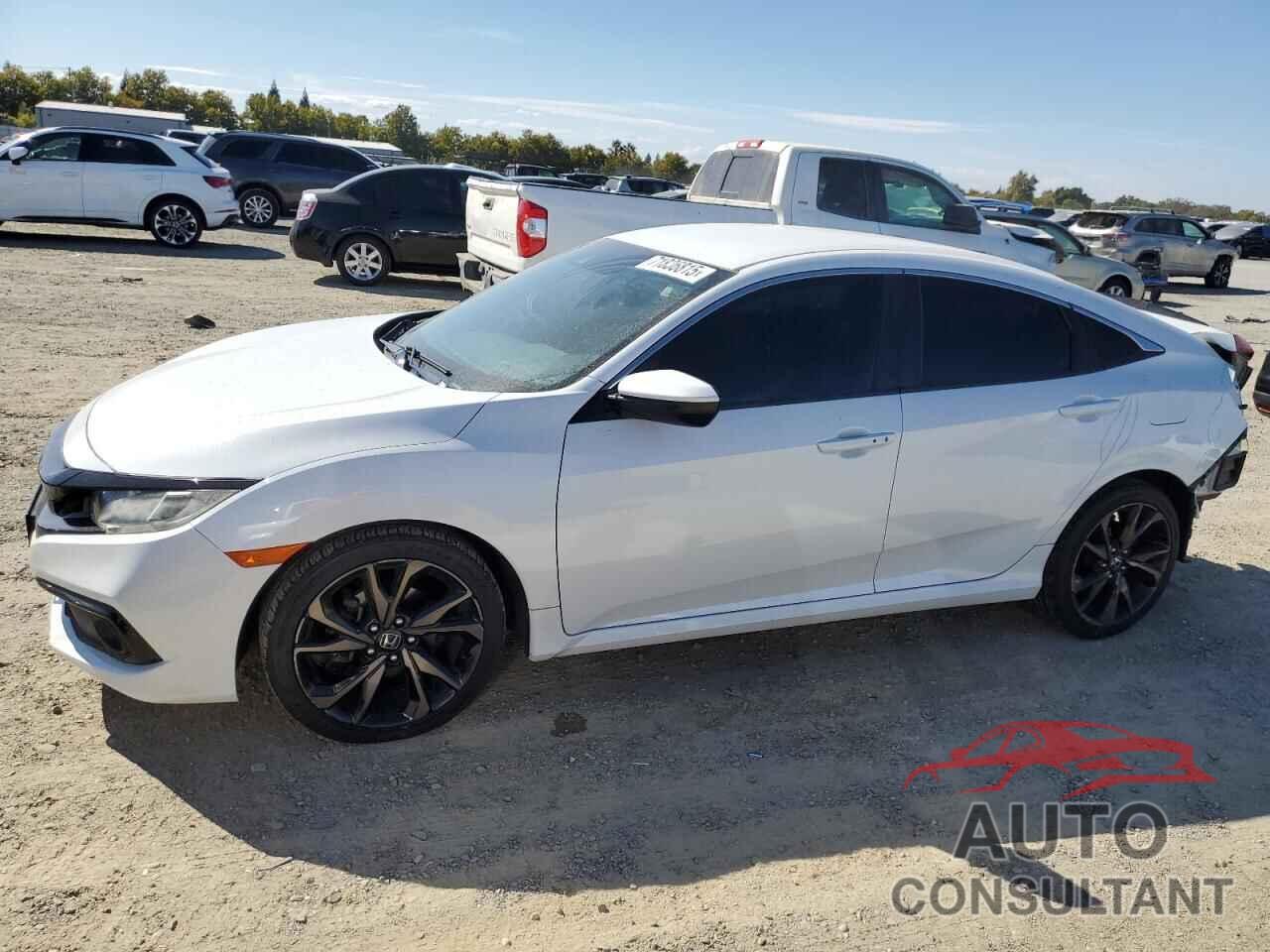 HONDA CIVIC 2019 - 19XFC2F86KE213605