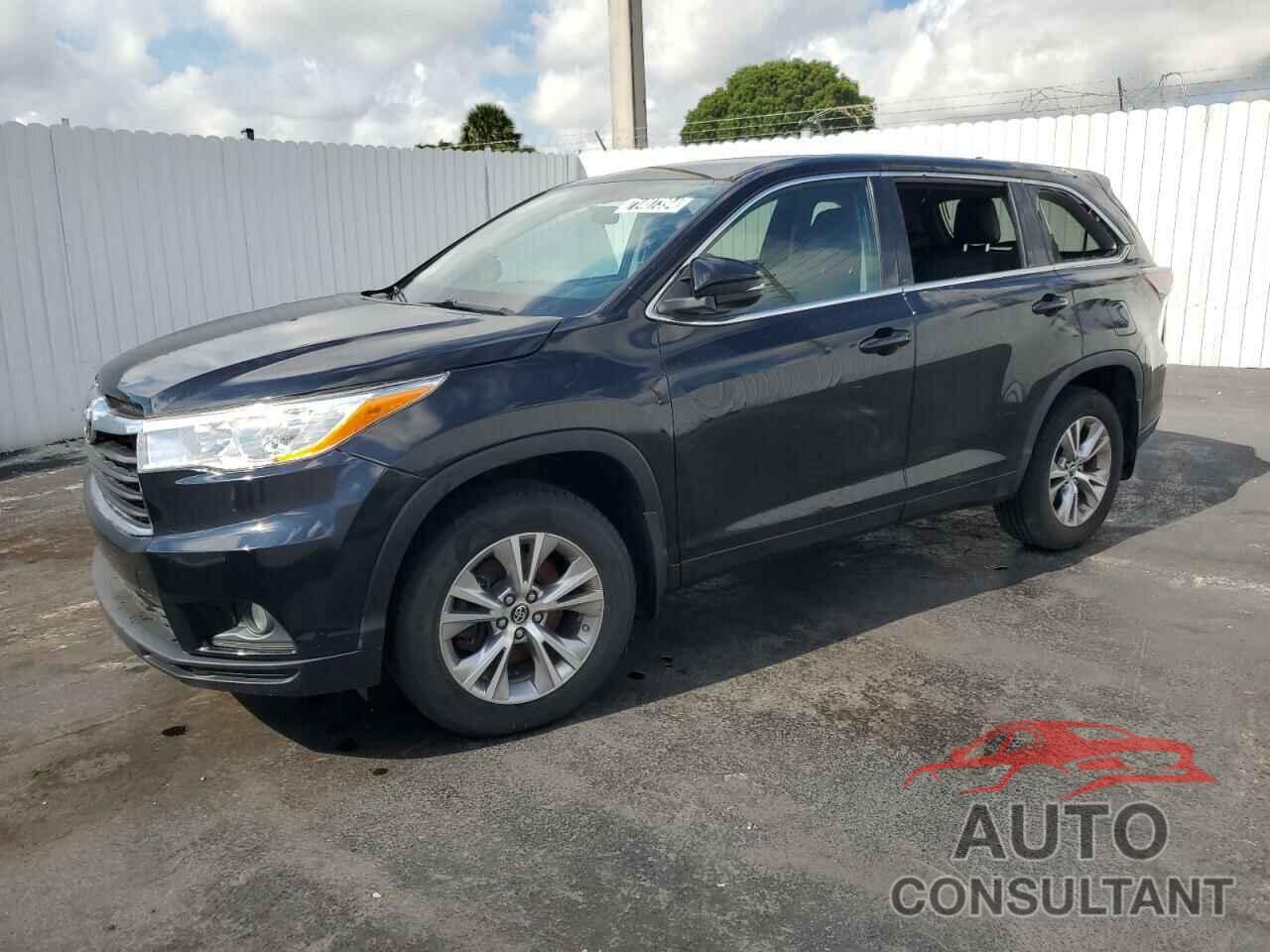 TOYOTA HIGHLANDER 2016 - 5TDBKRFH9GS353302