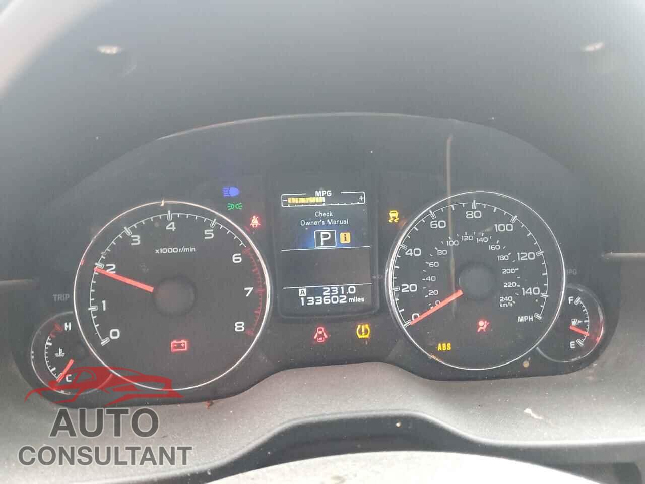 SUBARU OUTBACK 2014 - 4S4BRCLC0E3270420