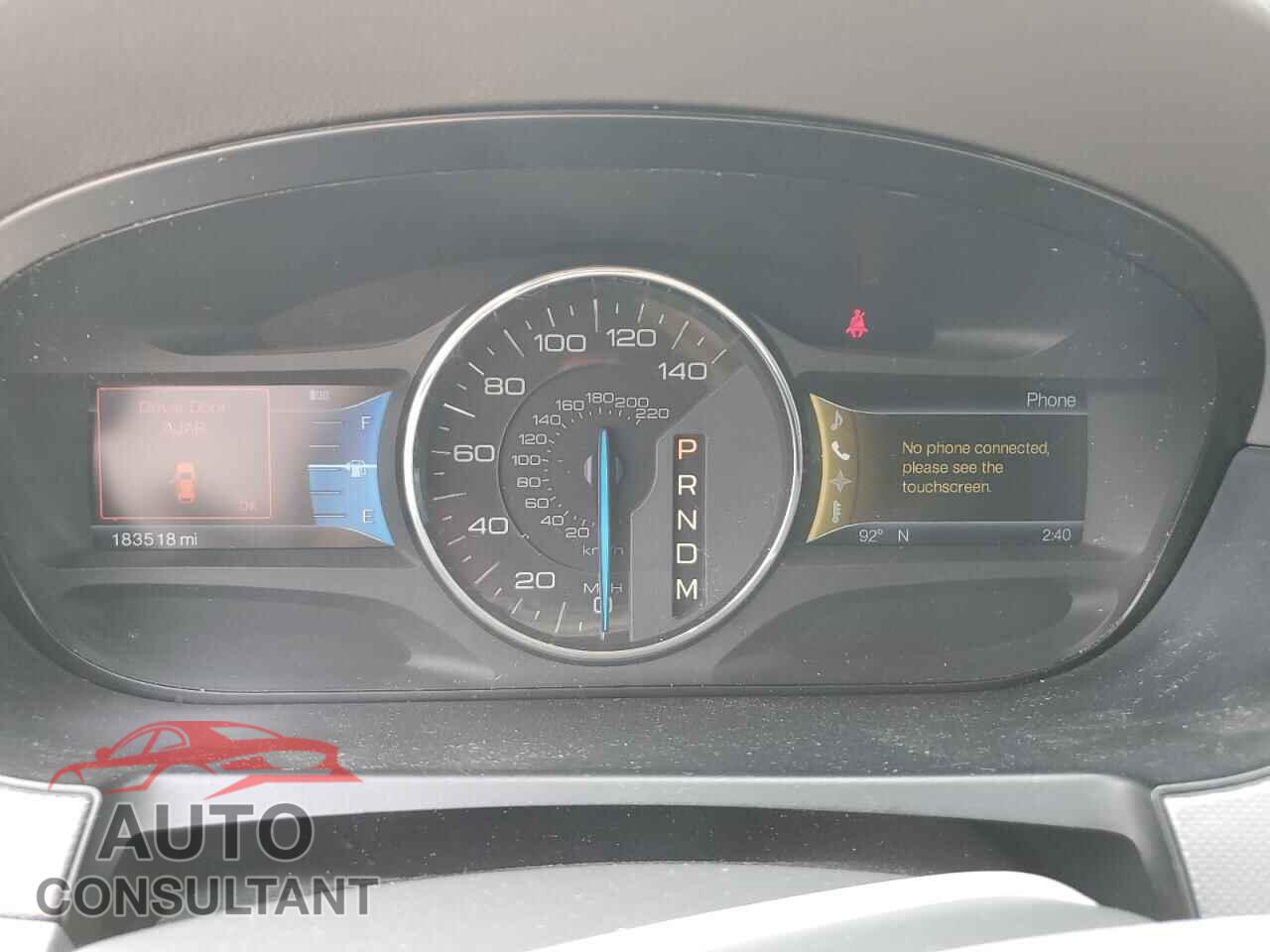 FORD EDGE 2011 - 2FMDK3JCXBBB60468