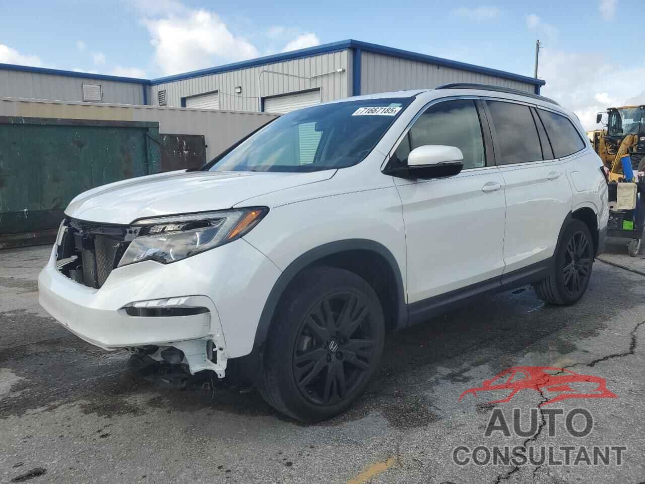 HONDA PILOT 2021 - 5FNYF5H25MB041302