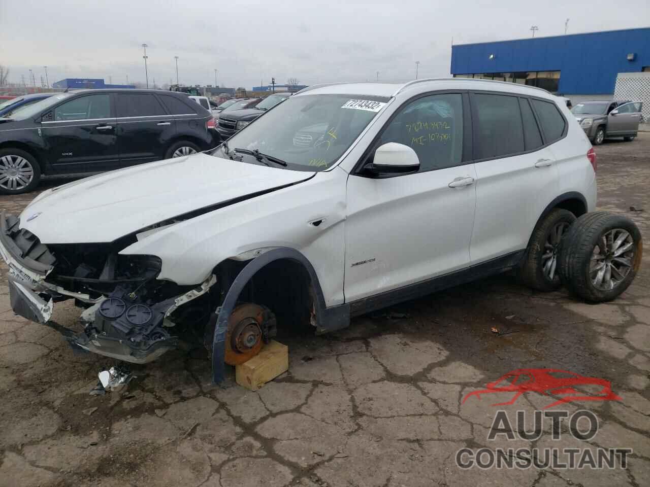 BMW X3 2016 - 5UXWX9C54G0D70817