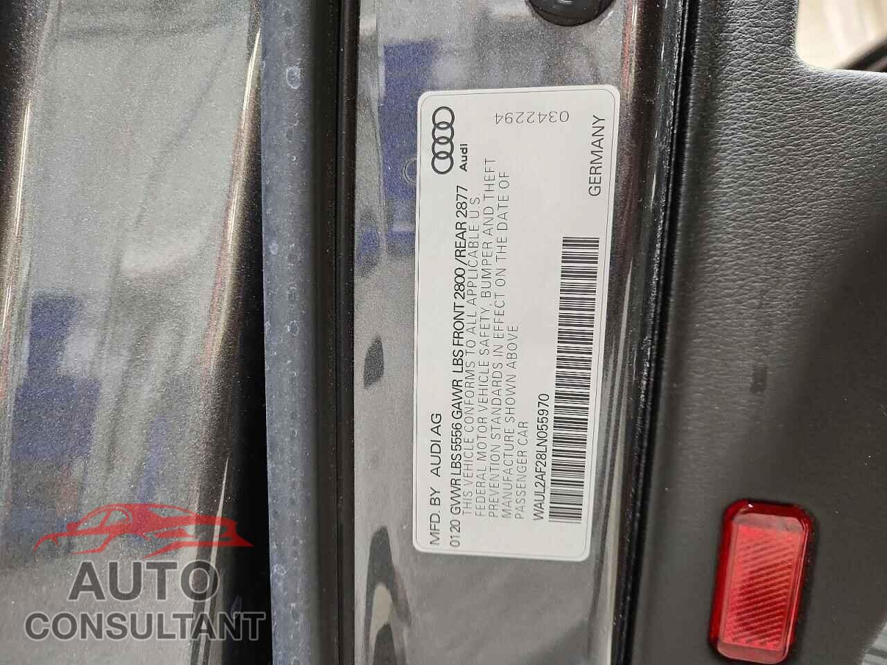 AUDI A6 2020 - WAUL2AF28LN055970