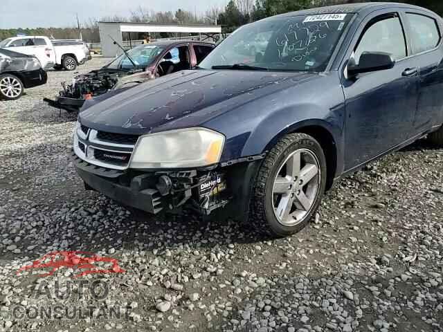 DODGE AVENGER 2013 - 1C3CDZAB4DN617792