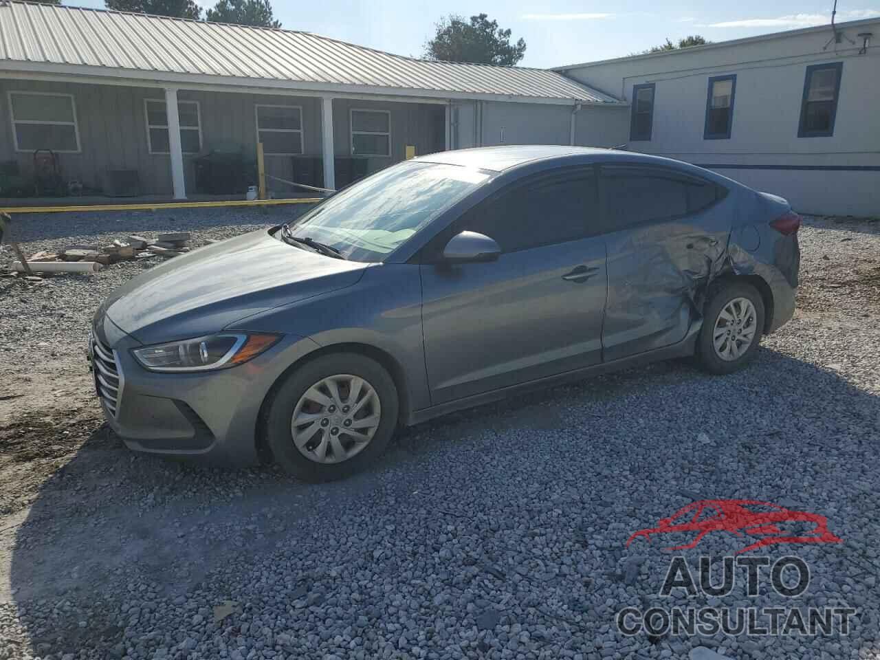 HYUNDAI ELANTRA 2017 - KMHD74LF1HU081093