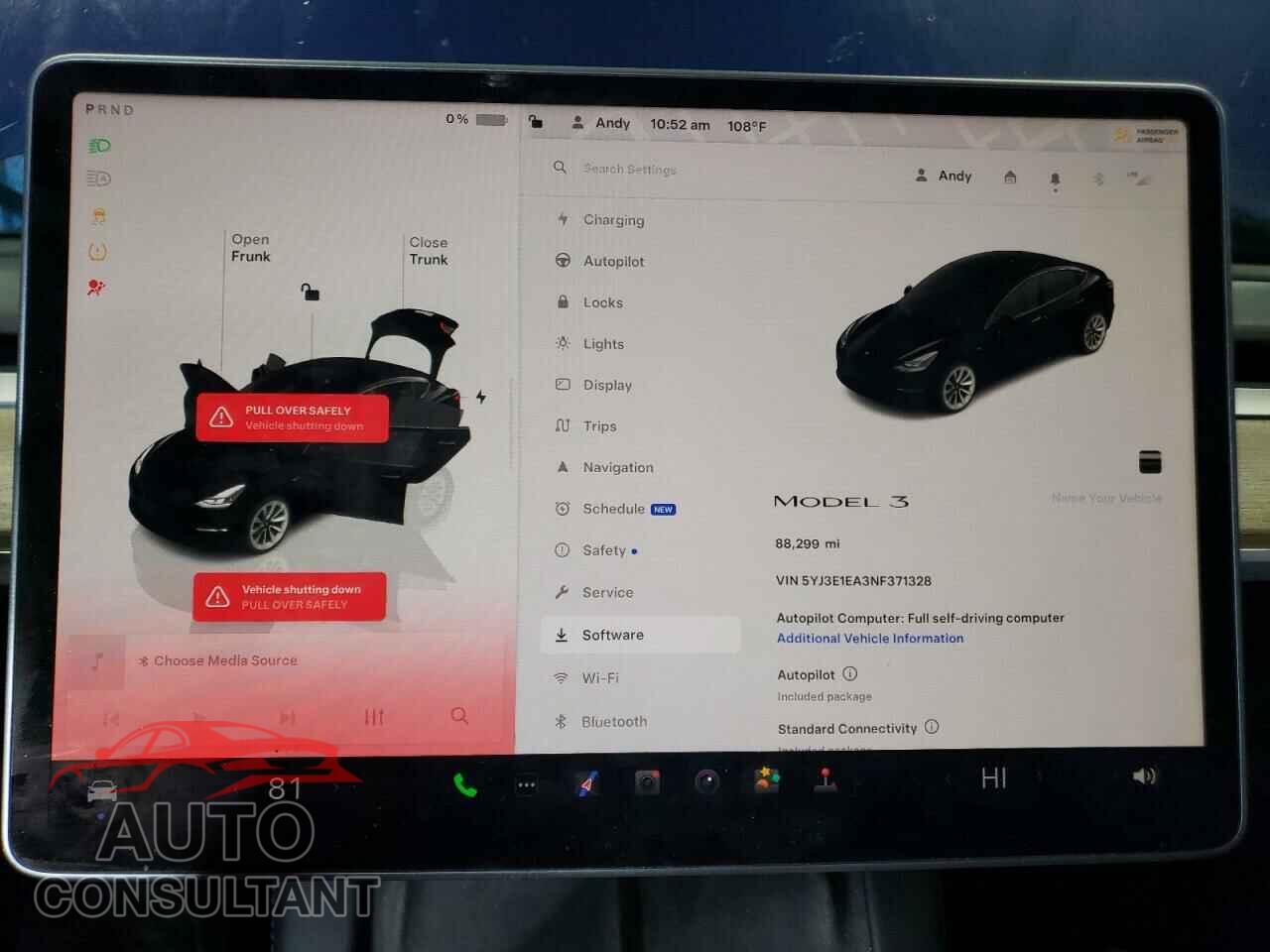 TESLA MODEL 3 2022 - 5YJ3E1EA3NF371328