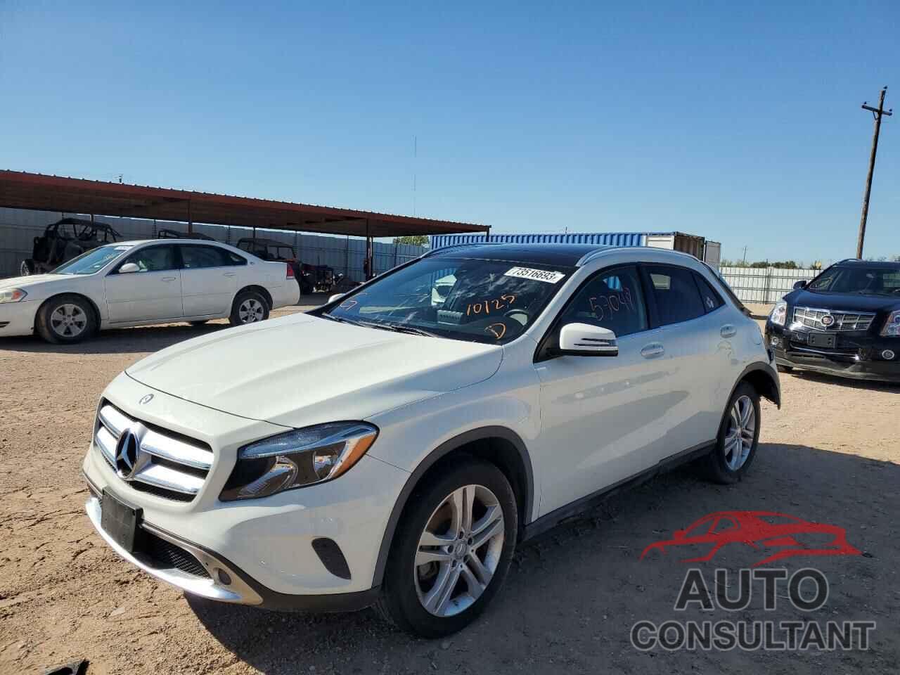 MERCEDES-BENZ GLA-CLASS 2017 - WDCTG4EB6HJ308736