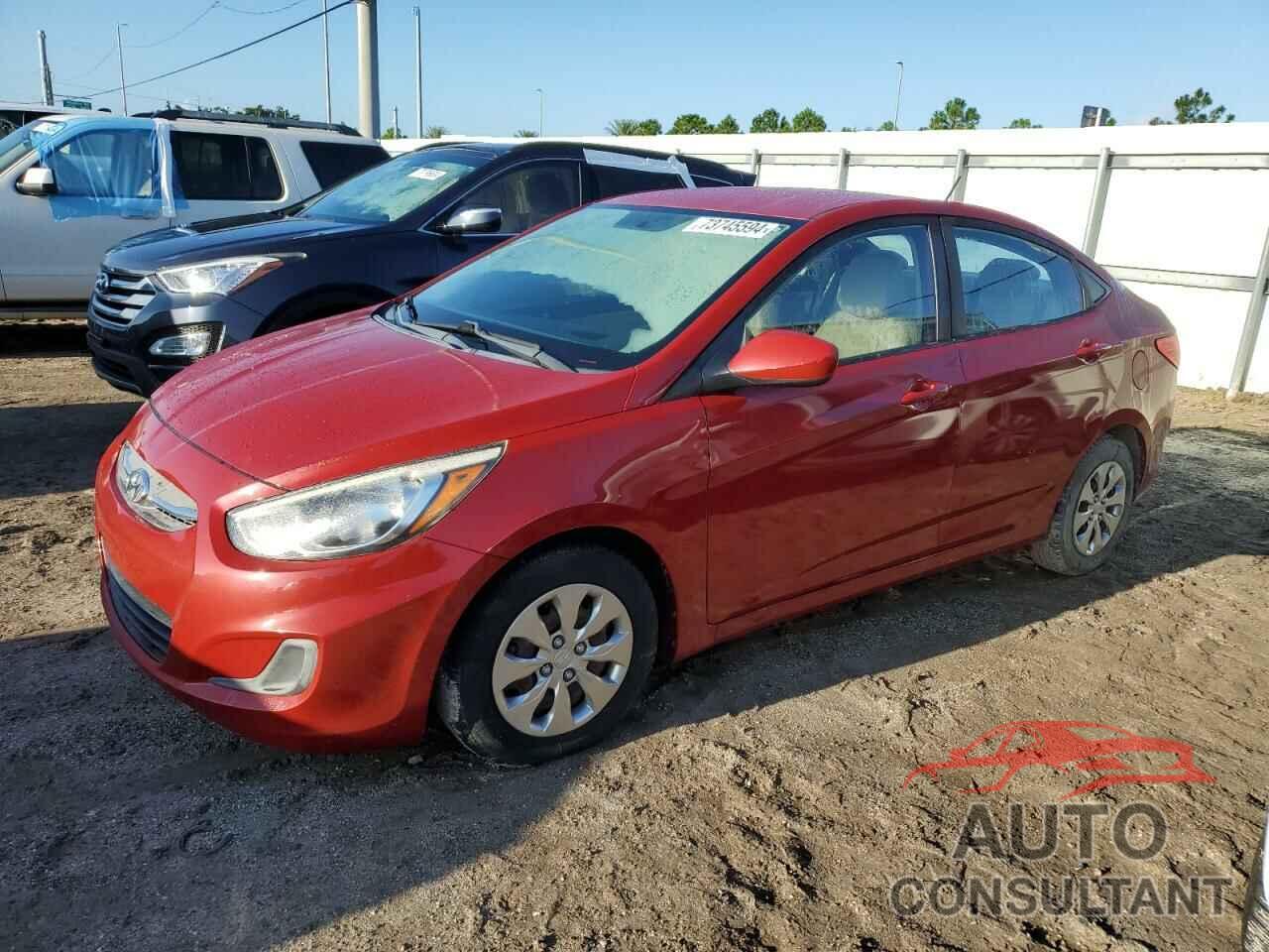 HYUNDAI ACCENT 2017 - KMHCT4AEXHU376839