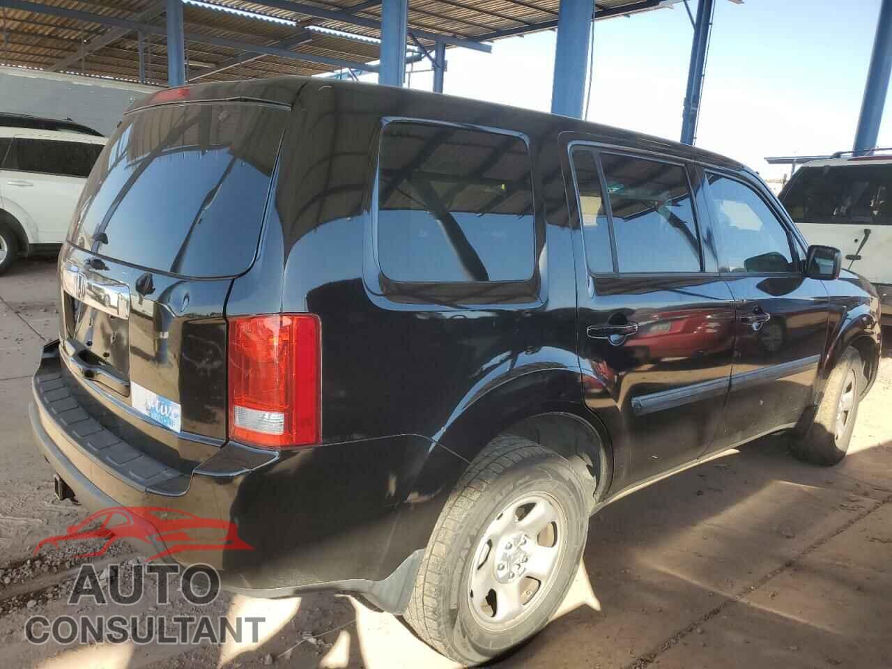 HONDA PILOT 2011 - 5FNYF3H22BB050511
