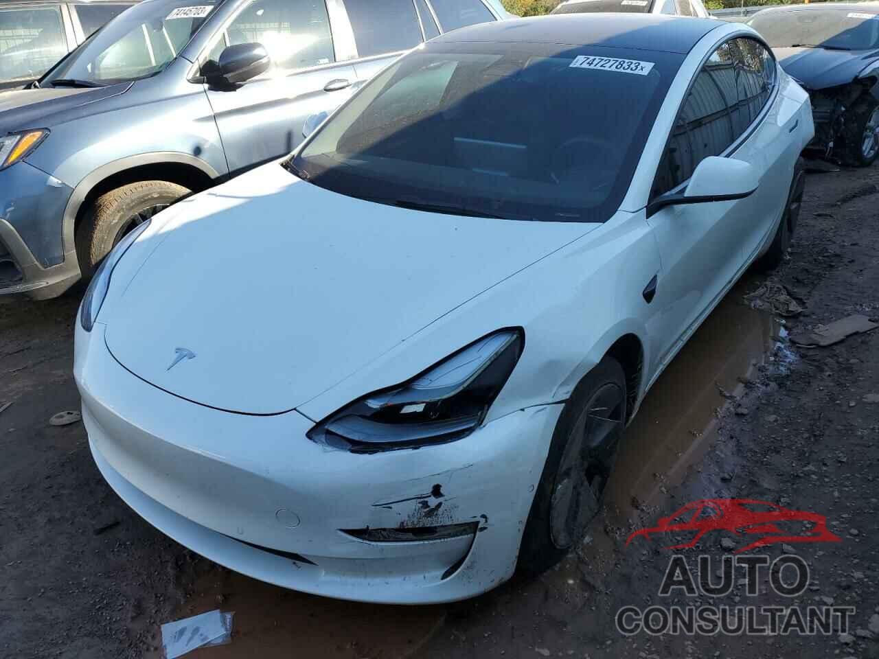 TESLA MODEL 3 2022 - 5YJ3E1EB9NF173474