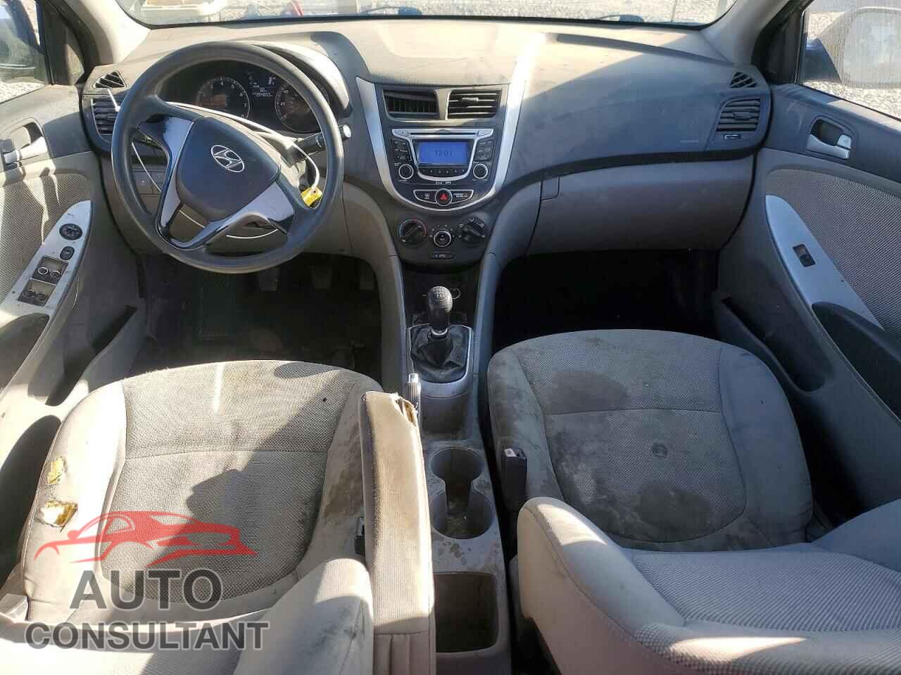 HYUNDAI ACCENT 2012 - KMHCT4AE7CU131294