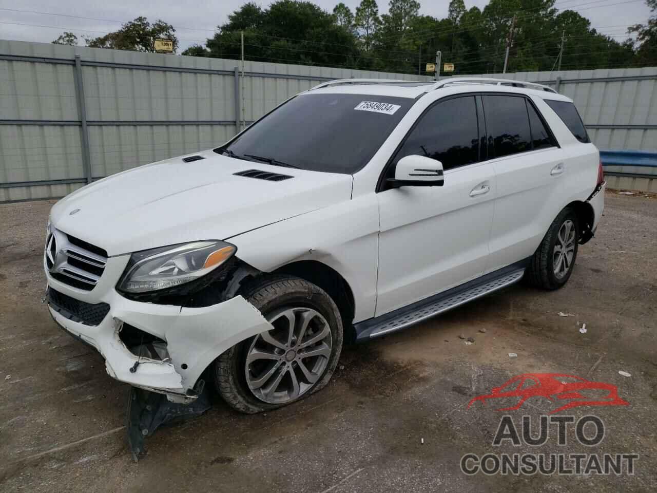 MERCEDES-BENZ GLE-CLASS 2016 - 4JGDA5JB8GA670570