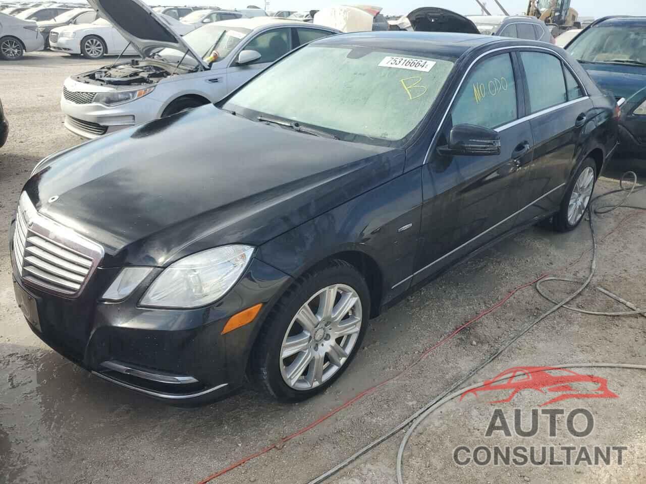 MERCEDES-BENZ E-CLASS 2012 - WDDHF5KB5CA640710