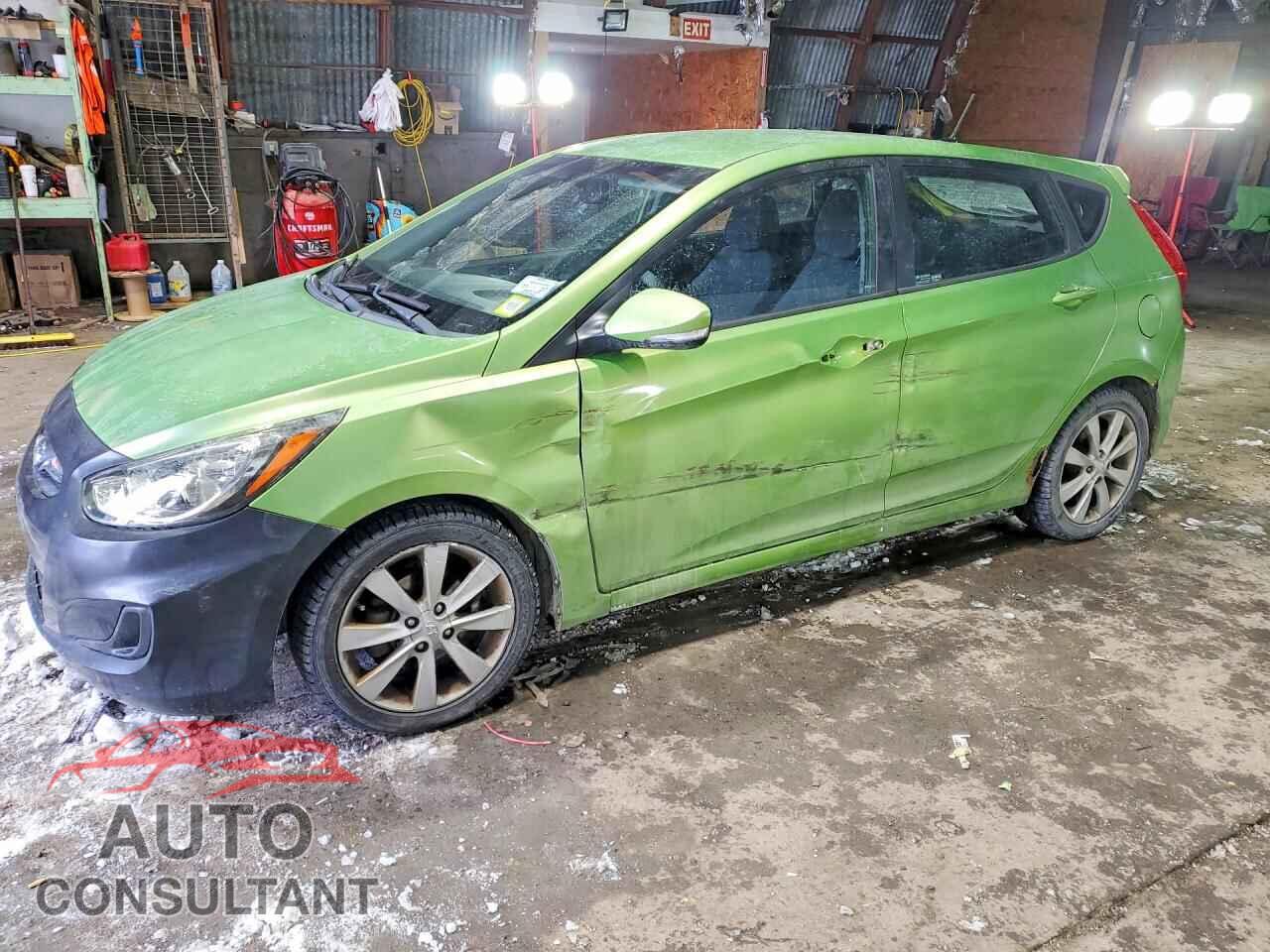HYUNDAI ACCENT 2013 - KMHCU5AE9DU074861
