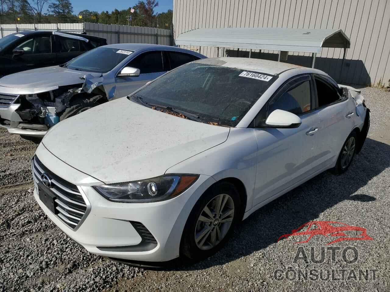 HYUNDAI ELANTRA 2018 - 5NPD84LF6JH300454