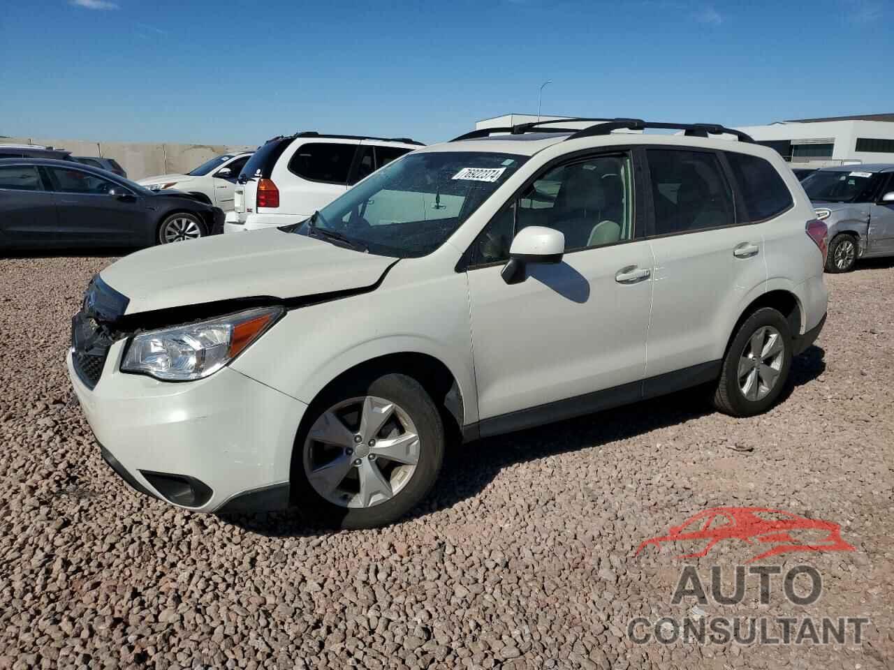 SUBARU FORESTER 2016 - JF2SJAFCXGH482437