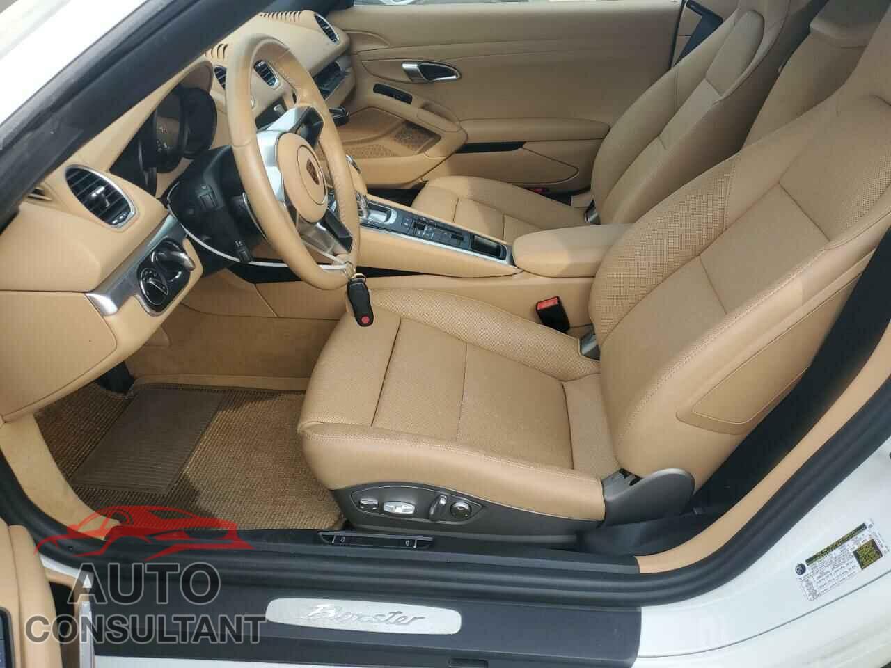 PORSCHE BOXSTER 2017 - WP0CA2A86HS220141