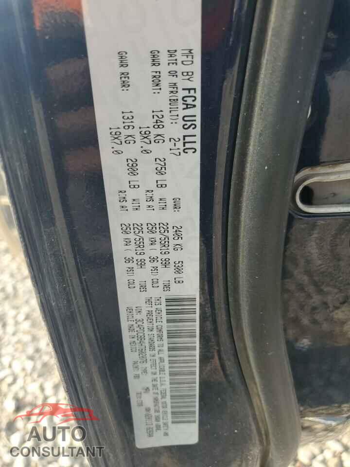 DODGE JOURNEY 2017 - 3C4PDCBB4HT602076